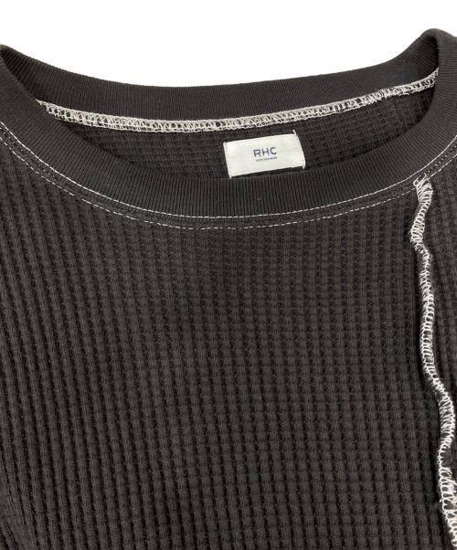 RHC Ron Herman（アールエイチシー ロンハーマン）RHC Ron Herman (アールエイチシー ロンハーマン) パッチワーク ワッフルプルオーバー グレー サイズ:XSの古着・服飾アイテム