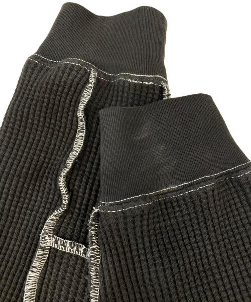 RHC Ron Herman（アールエイチシー ロンハーマン）RHC Ron Herman (アールエイチシー ロンハーマン) パッチワーク ワッフルプルオーバー グレー サイズ:XSの古着・服飾アイテム