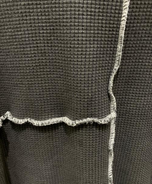 RHC Ron Herman（アールエイチシー ロンハーマン）RHC Ron Herman (アールエイチシー ロンハーマン) パッチワーク ワッフルプルオーバー グレー サイズ:XSの古着・服飾アイテム