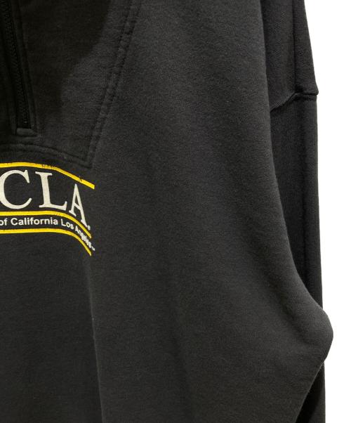 UCLA（ユーシーエルエー）UCLA (ユーシーエルエー) JOURNAL STANDARD relume (ジャーナルスタンダード レリューム) ハーフジップスウェット グレー サイズ:Ｌの古着・服飾アイテム