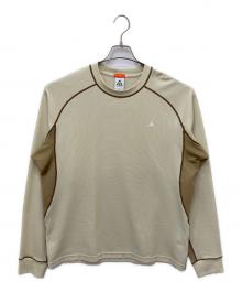 NIKE ACG（ナイキエーシージー）の古着「DFADV CHINATI L/S TOP」｜ベージュ