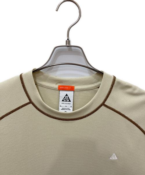 NIKE ACG（ナイキエーシージー）NIKE ACG (ナイキエーシージー) DFADV CHINATI L/S TOP ベージュ サイズ:XLの古着・服飾アイテム