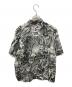 DIESEL (ディーゼル) C-FRY オールオーバープリント半袖シャツ グレー サイズ:XS：7000円