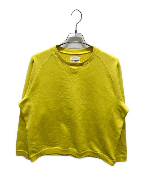 TAKAHIROMIYASHITA TheSoloIst.（タカヒロミヤシタ ザソロイスト）TAKAHIROMIYASHITA TheSoloIst. (タカヒロミヤシタ ザソロイスト) oversized crew neck sweatshirt. イエロー サイズ:44の古着・服飾アイテム