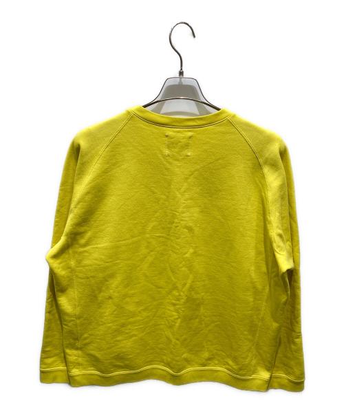 TAKAHIROMIYASHITA TheSoloIst.（タカヒロミヤシタ ザソロイスト）TAKAHIROMIYASHITA TheSoloIst. (タカヒロミヤシタ ザソロイスト) oversized crew neck sweatshirt. イエロー サイズ:44の古着・服飾アイテム