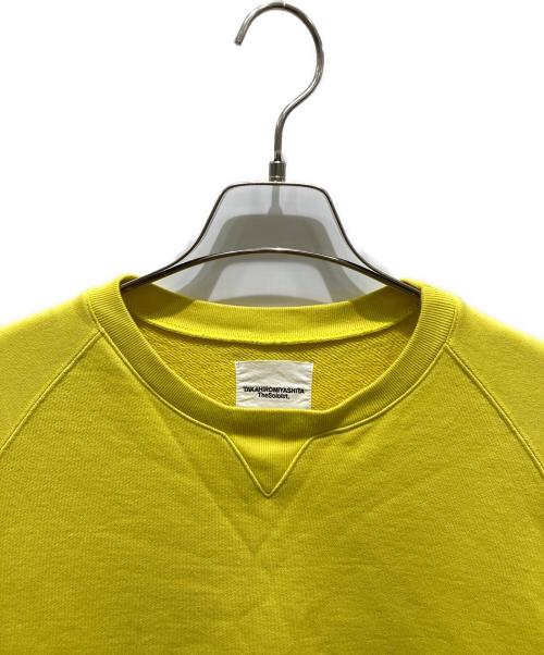 TAKAHIROMIYASHITA TheSoloIst.（タカヒロミヤシタ ザソロイスト）TAKAHIROMIYASHITA TheSoloIst. (タカヒロミヤシタ ザソロイスト) oversized crew neck sweatshirt. イエロー サイズ:44の古着・服飾アイテム