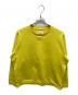 TAKAHIROMIYASHITA TheSoloIst.（タカヒロミヤシタ ザソロイスト）の古着「oversized crew neck sweatshirt.」｜イエロー