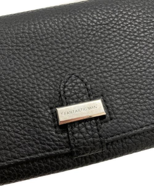 FANTASTIC MAN（ファンタスティックマン）FANTASTIC MAN (ファンタスティックマン) 2つ折り財布 ブラックの古着・服飾アイテム
