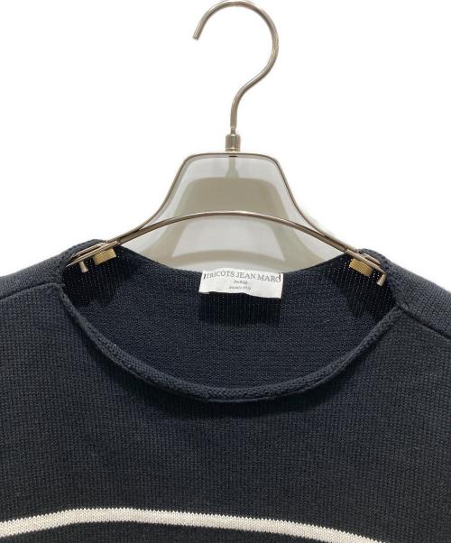 TRICOTS JEAN MARC（トリコットジーンマルク）TRICOTS JEAN MARC (トリコットジーンマルク) ショート丈ニット ブラック サイズ:記載なしの為実寸参照の古着・服飾アイテム