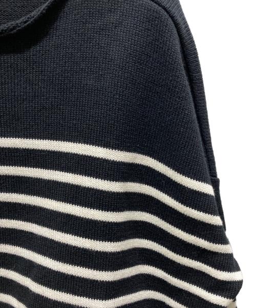 TRICOTS JEAN MARC（トリコットジーンマルク）TRICOTS JEAN MARC (トリコットジーンマルク) ショート丈ニット ブラック サイズ:記載なしの為実寸参照の古着・服飾アイテム