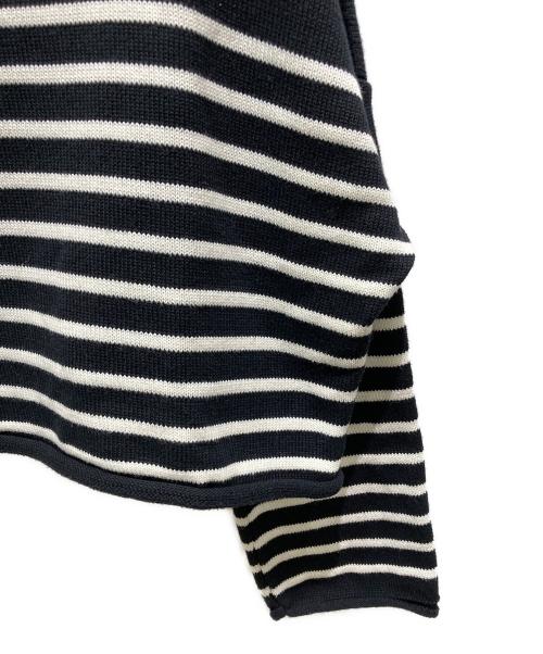 TRICOTS JEAN MARC（トリコットジーンマルク）TRICOTS JEAN MARC (トリコットジーンマルク) ショート丈ニット ブラック サイズ:記載なしの為実寸参照の古着・服飾アイテム