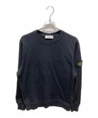 STONE ISLANDストーンアイランド）の古着「クルーネックスウェット」｜ブラック