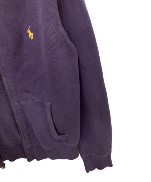 POLO RALPH LAUREN（ポロ・ラルフローレン）POLO RALPH LAUREN (ポロ・ラルフローレン) ポニー刺繍ジップパーカー パープル サイズ:Ｓの古着・服飾アイテム