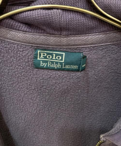 POLO RALPH LAUREN（ポロ・ラルフローレン）POLO RALPH LAUREN (ポロ・ラルフローレン) ポニー刺繍ジップパーカー パープル サイズ:Ｓの古着・服飾アイテム