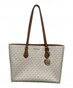 MICHAEL KORSマイケル・コース）の古着「TEMPLE トート ラージ」｜ホワイト