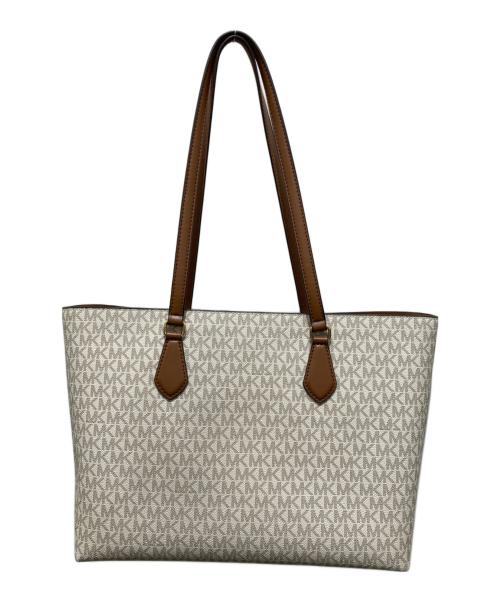 MICHAEL KORS（マイケル・コース）MICHAEL KORS (マイケル・コース) TEMPLE トート ラージ ホワイトの古着・服飾アイテム