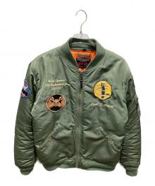 Schott（ショット）の古着「13th Bombardment Group MA-1」｜カーキ