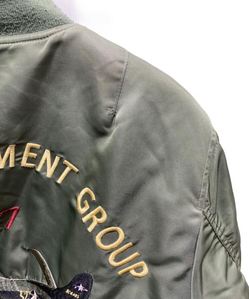 Schott（ショット）Schott (ショット) 13th Bombardment Group MA-1 カーキ サイズ:Ｍの古着・服飾アイテム