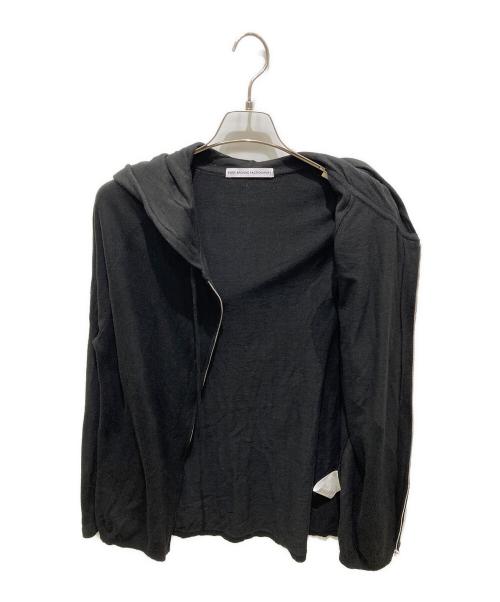 POST ARCHIVE FACTION (PAF)（ポストアーカイブファクション）POST ARCHIVE FACTION (PAF) (ポストアーカイブファクション) 8.0 KNIT HOODIE ブラック サイズ:Ｓの古着・服飾アイテム