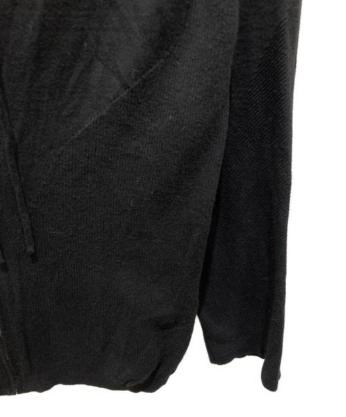 POST ARCHIVE FACTION (PAF)（ポストアーカイブファクション）POST ARCHIVE FACTION (PAF) (ポストアーカイブファクション) 8.0 KNIT HOODIE ブラック サイズ:Ｓの古着・服飾アイテム