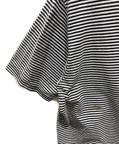 SUPREME（シュプリーム）SUPREME (シュプリーム) Arc Applique S/S Top ブラック×ホワイト サイズ:Ｍの古着・服飾アイテム
