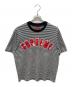 SUPREME（シュプリーム）の古着「Arc Applique S/S Top」｜ブラック×ホワイト