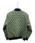 BACK CHANNEL (バックチャンネル) REVERSIBLE QUILTING JACKET カーキ×ブラウン サイズ:記載なしの為実寸参照：15000円