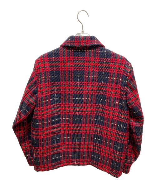 KITH（キス）KITH (キス) Brixton Puffed Shirt Jacket レッド サイズ:Ｓの古着・服飾アイテム