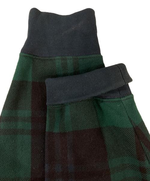 POLO RALPH LAUREN（ポロ・ラルフローレン）POLO RALPH LAUREN (ポロ・ラルフローレン) ポニー刺繍ブラックウォッチスウェット グリーン サイズ:Ｍの古着・服飾アイテム