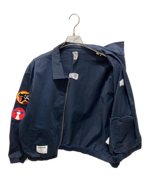 BILLIONAIRE BOYS CLUB（ビリオネアボーイズクラブ）BILLIONAIRE BOYS CLUB (ビリオネアボーイズクラブ) ZIP UP BLOUSON ネイビー サイズ:Ｍの古着・服飾アイテム
