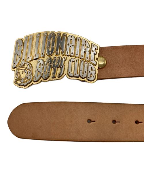BILLIONAIRE BOYS CLUB（ビリオネアボーイズクラブ）BILLIONAIRE BOYS CLUB (ビリオネアボーイズクラブ) ロゴバックルベルト ベージュの古着・服飾アイテム