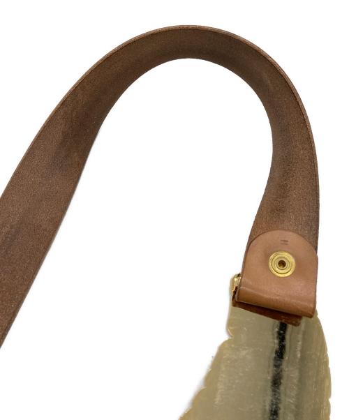 BILLIONAIRE BOYS CLUB（ビリオネアボーイズクラブ）BILLIONAIRE BOYS CLUB (ビリオネアボーイズクラブ) ロゴバックルベルト ベージュの古着・服飾アイテム