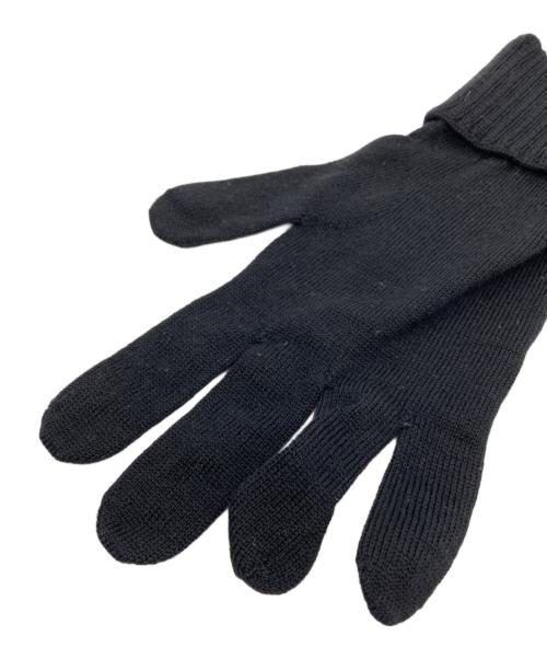 LOUIS VUITTON（ルイ ヴィトン）LOUIS VUITTON (ルイ ヴィトン) ウール手袋 ブラックの古着・服飾アイテム