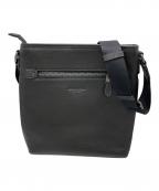 COACHコーチ）の古着「スリム メッセンジャー バッグ」｜ブラック