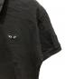 中古・古着 PLAY COMME des GARCONS (プレイコムデギャルソン) Polo Shirt With Black Emblem ブラック サイズ:XL：7000円