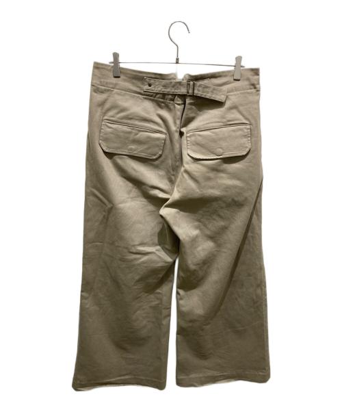 entire studios（エンタイアスタジオ）entire studios (エンタイアスタジオ) CINCH ワイドパンツ ベージュ サイズ:Ｍの古着・服飾アイテム