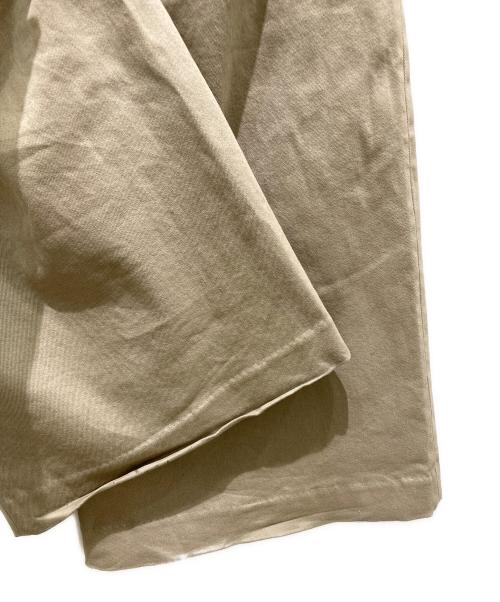 entire studios（エンタイアスタジオ）entire studios (エンタイアスタジオ) CINCH ワイドパンツ ベージュ サイズ:Ｍの古着・服飾アイテム