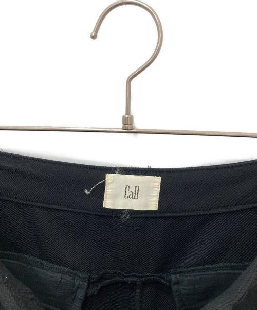 Call（コール）Call (コール) バックジップトラウザーズ ブラック サイズ:2の古着・服飾アイテム