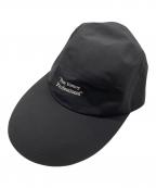 The Ennoy Professionalザ エンノイ プロフェッショナル）の古着「3Layer Shell Cap」｜ブラック