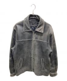 PERRY ELLIS（ペリーエリス）の古着「レザージャケット」｜ブラック