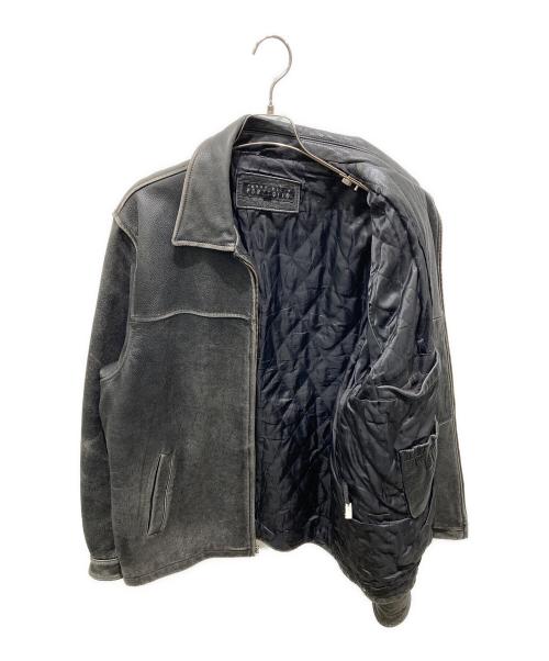 PERRY ELLIS（ペリーエリス）PERRY ELLIS (ペリーエリス) レザージャケット ブラック サイズ: LTの古着・服飾アイテム
