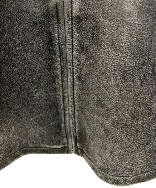 PERRY ELLIS（ペリーエリス）PERRY ELLIS (ペリーエリス) レザージャケット ブラック サイズ: LTの古着・服飾アイテム