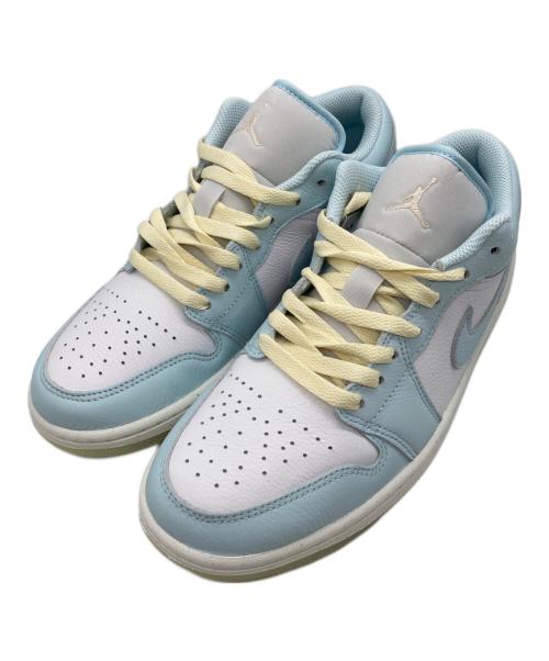 NIKE（ナイキ）NIKE (ナイキ) Air Jordan 1 Low SE ブルー×ホワイト サイズ:26 未使用品の古着・服飾アイテム