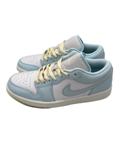 NIKE（ナイキ）NIKE (ナイキ) Air Jordan 1 Low SE ブルー×ホワイト サイズ:26 未使用品の古着・服飾アイテム