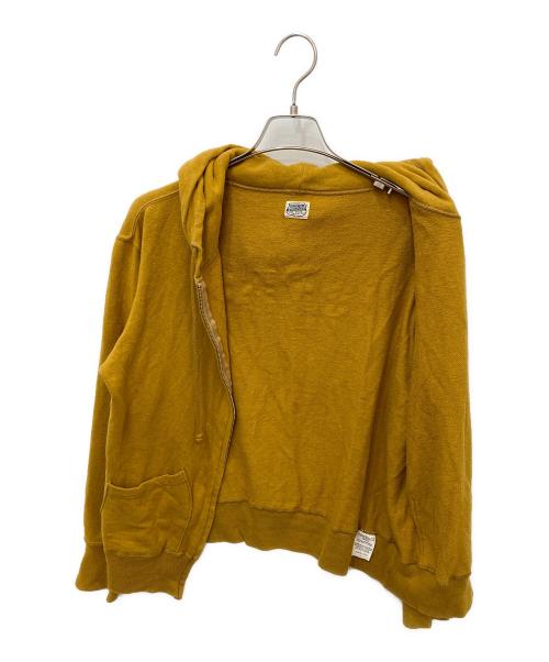 TENDERLOIN（テンダーロイン）TENDERLOIN (テンダーロイン) ジップパーカー イエロー サイズ:Ｓの古着・服飾アイテム