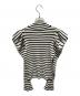 HER LIP TO (ハーリップトゥ) Volume Sleeve Stripe Knit Top ホワイト サイズ:Ｍ：4000円
