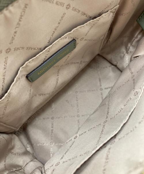 MICHAEL KORS（マイケルコース）MICHAEL KORS (マイケルコース) 2WAYバッグ グリーンの古着・服飾アイテム
