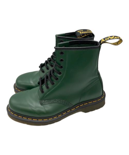 Dr.Martens（ドクターマーチン）Dr.Martens (ドクターマーチン) 8ホールブーツ グリーン サイズ:6の古着・服飾アイテム