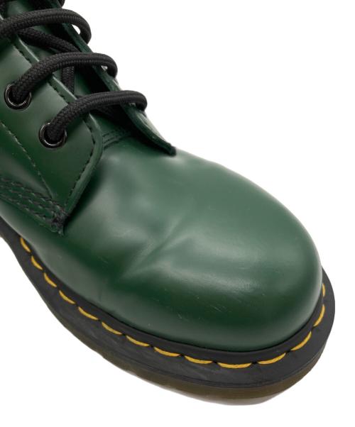 Dr.Martens（ドクターマーチン）Dr.Martens (ドクターマーチン) 8ホールブーツ グリーン サイズ:6の古着・服飾アイテム