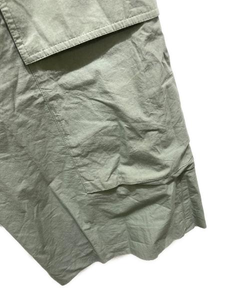 JIL SANDER（ジルサンダー）JIL SANDER (ジルサンダー) Drawstring Cargo Shorts グリーン サイズ:44の古着・服飾アイテム
